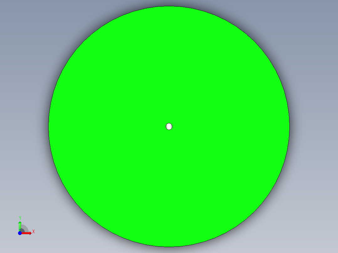 旋转升降转盘设备设计前视图