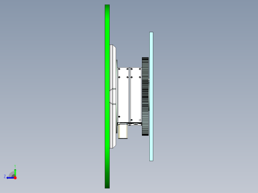 旋转升降转盘设备设计右视缩略图
