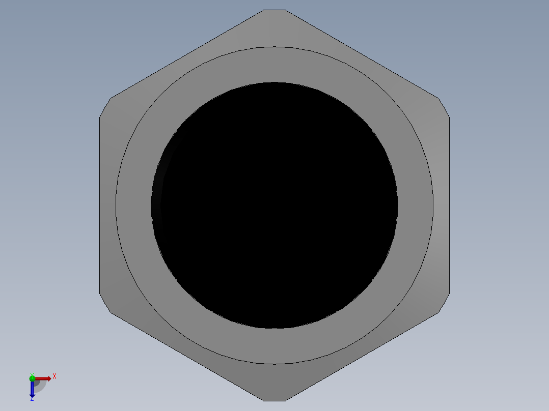 液压缓冲器 亚德客 ACA1210-1俯视图