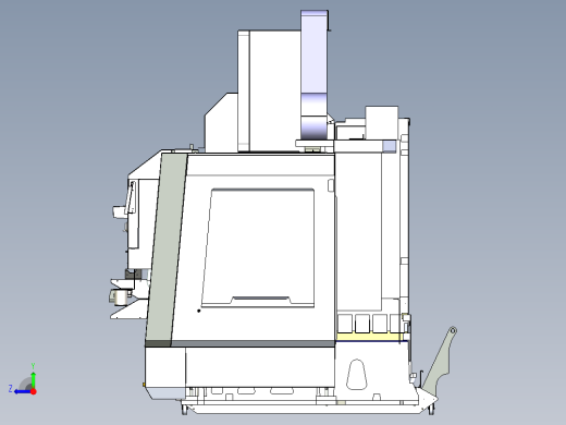 HAAS VF-4哈斯立式数控加工中心右视缩略图