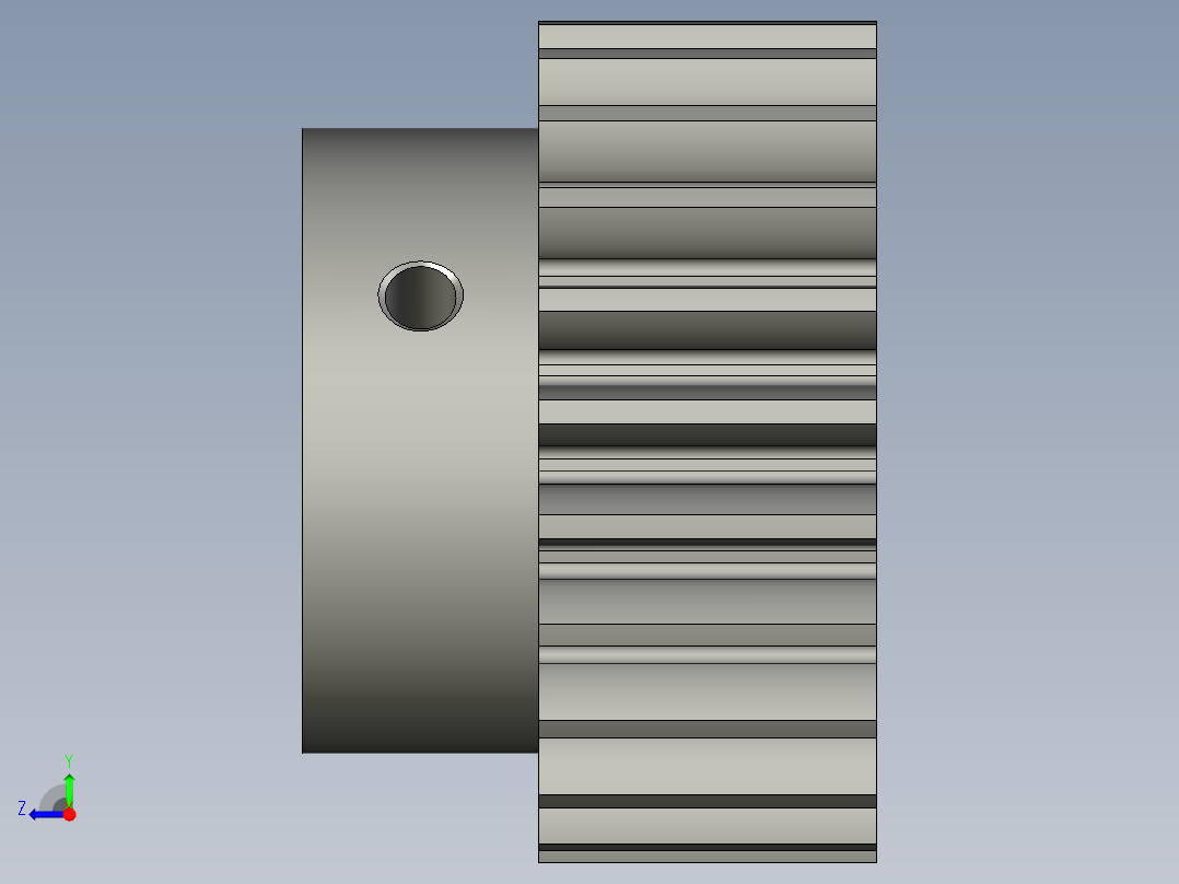 (小)直齿M2X23325右视图