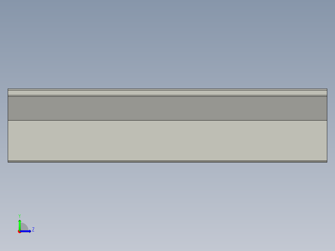 汇流板100M4F左视图