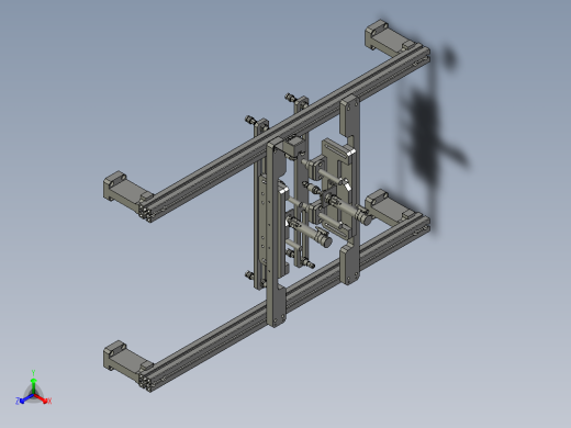 搬运催盘模组正等轴测缩略图