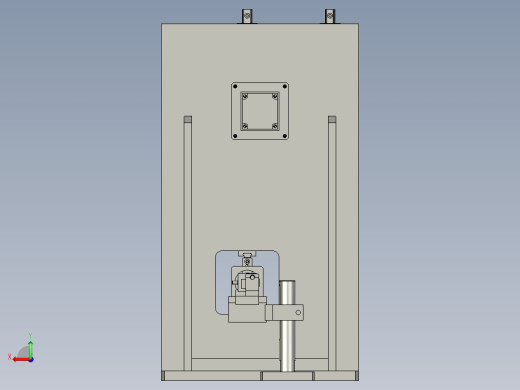 转子抓取结构固定座后视缩略图