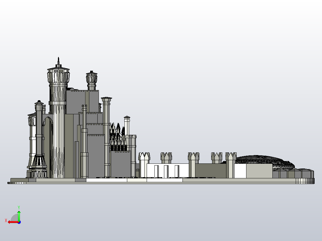 国王的登陆-权力游戏后视图