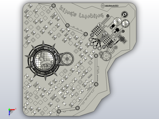 国王的登陆-权力游戏俯视缩略图