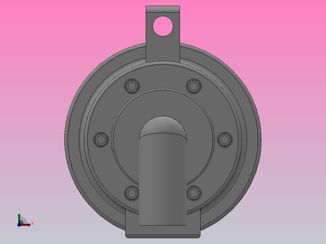 175系列复流式（内管固定）[175TYS-1＂RH]前视图