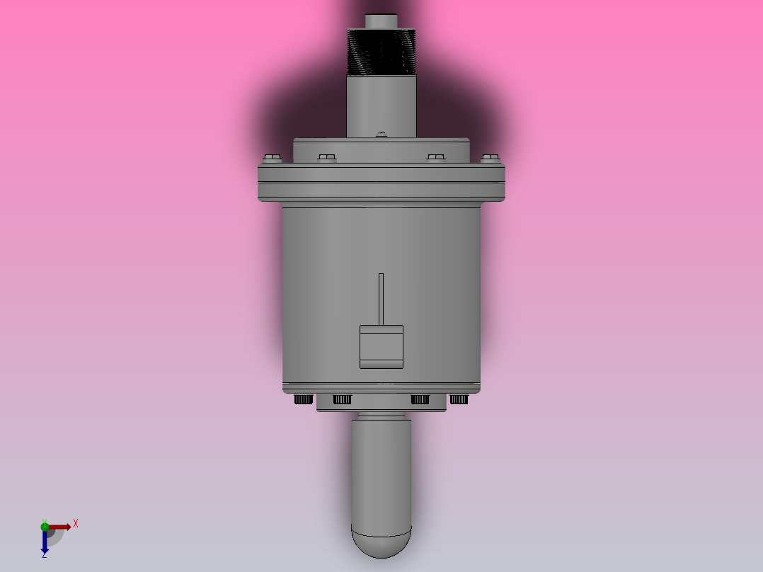 175系列复流式（内管固定）[175TYS-1＂RH]俯视图