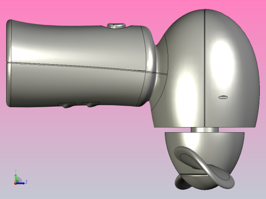 电风扇模型左视缩略图