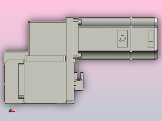 ACB10-300-LU-200W ACB10 皮带驱动 直线滑台模组前视缩略图