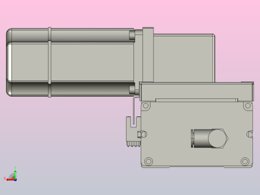 ACB10-300-LU-200W ACB10 皮带驱动 直线滑台模组后视缩略图