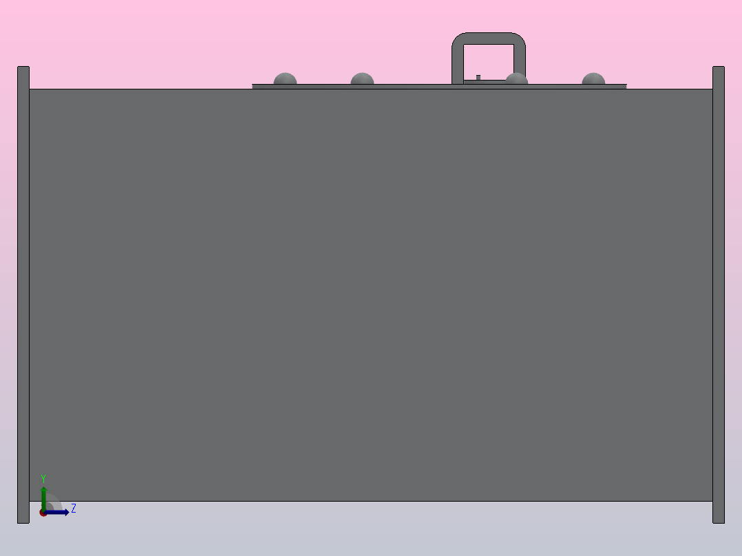 JSPF-R矩形管道风机[JSPF-R 2.5]左视图