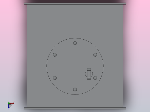 JSPF-R矩形管道风机[JSPF-R 2.5]俯视缩略图