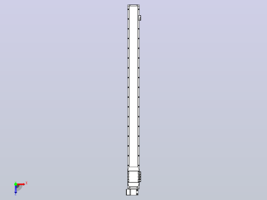机器人皮带驱动直线轴TPA-GCB-120-P70-L1600-LP-M20-N3俯视缩略图
