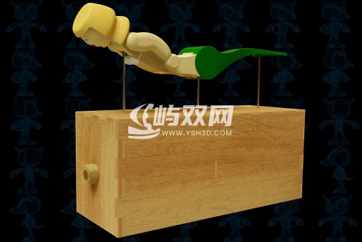 美人鱼木制玩具缩略图