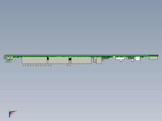 北欧半导体nRF9160 SiP原型开发套件的模型俯视缩略图