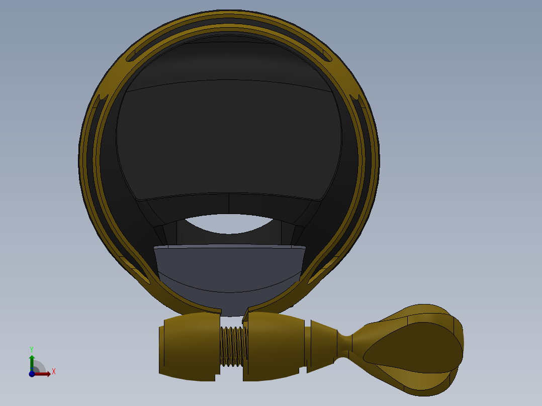 中音萨克斯笛头吹嘴哨子SW2010前视图