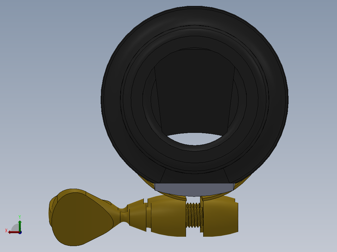 中音萨克斯笛头吹嘴哨子SW2010后视图