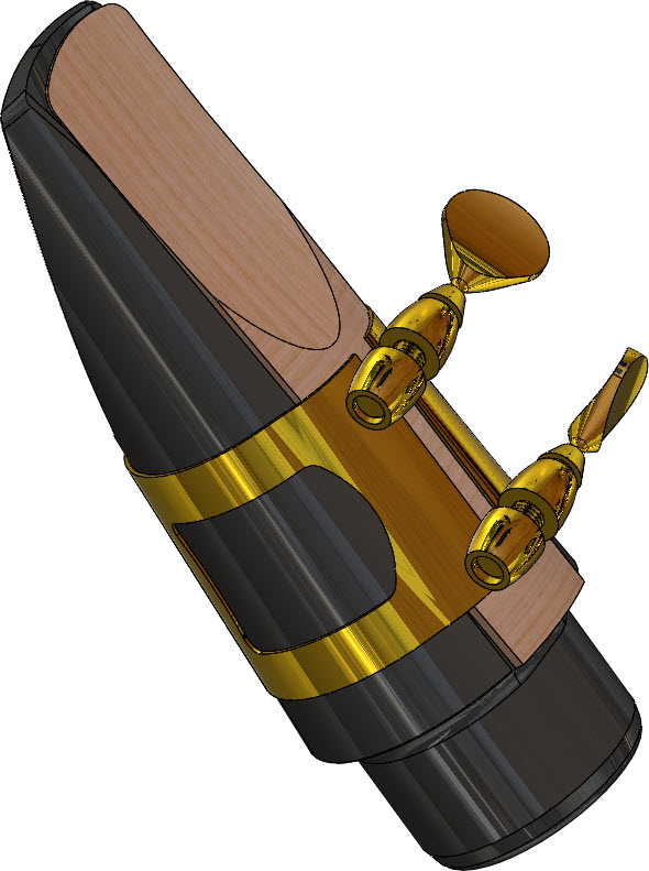 中音萨克斯笛头吹嘴哨子SW2010