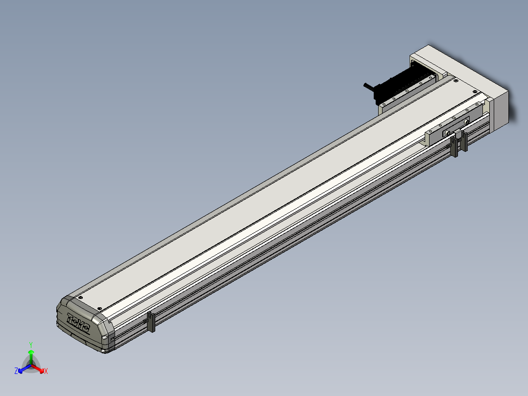 Toyo东佑达直线模组-ETH14-800-BL-200W主视图