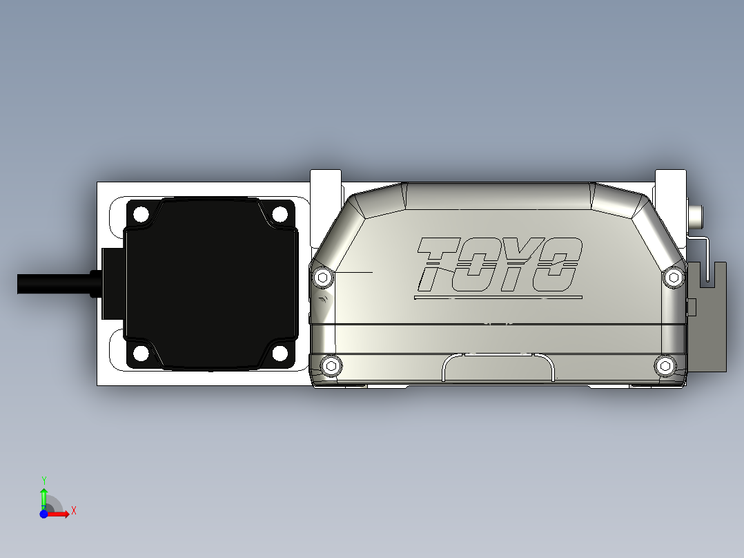 Toyo东佑达直线模组-ETH14-800-BL-200W前视图