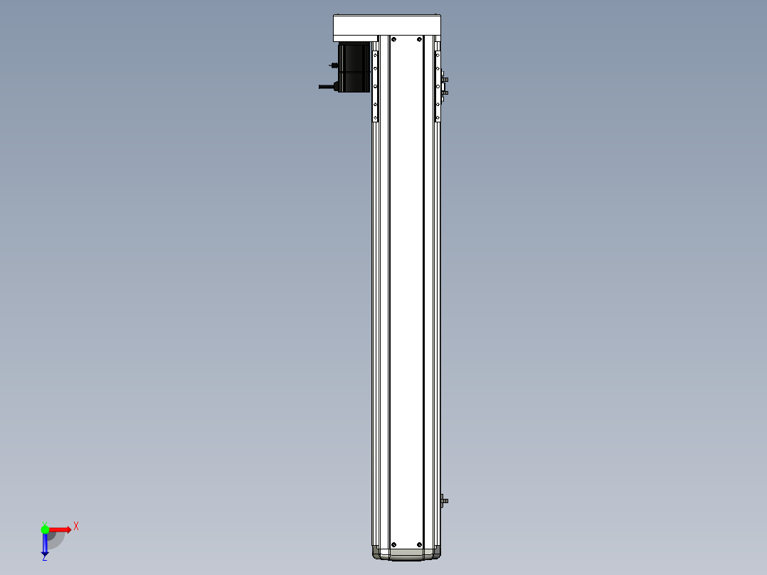 Toyo东佑达直线模组-ETH14-800-BL-200W俯视图