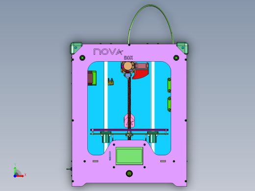 超高精度3D打印机NOVA前视缩略图