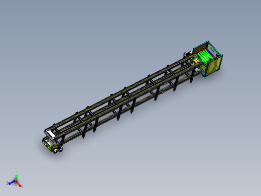 自动上料倍速链输送机