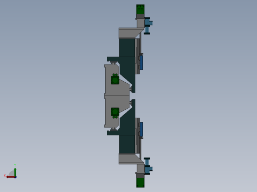 产品位置摆正推动设备后视缩略图