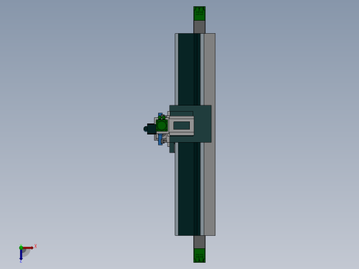 产品位置摆正推动设备俯视缩略图