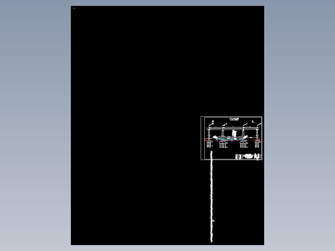 贝雷梁钢栈桥便桥钓鱼法施工图
