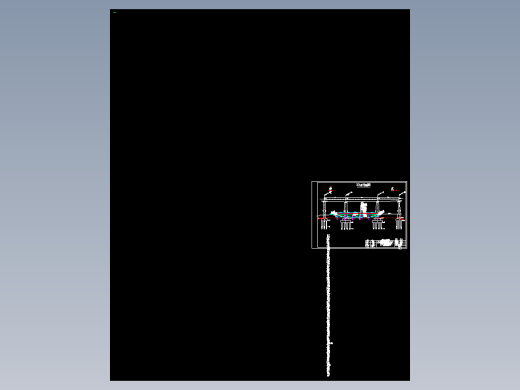 贝雷梁钢栈桥便桥钓鱼法施工图