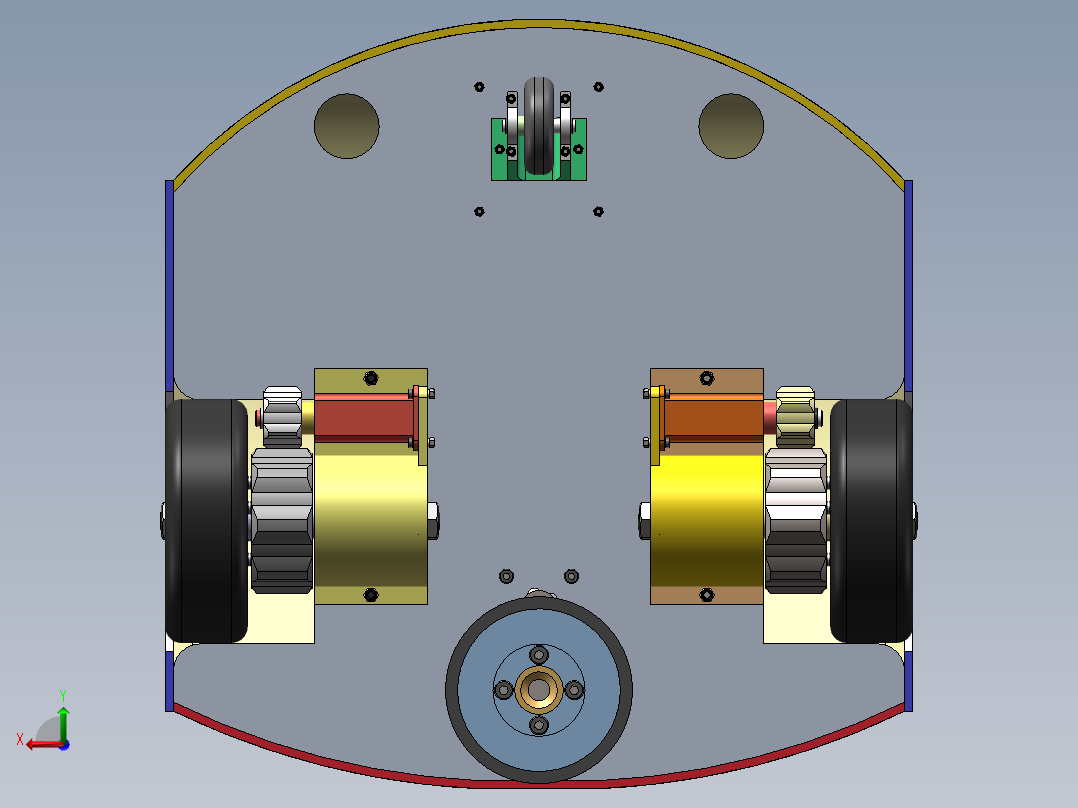 清洁机器人三维模型1118441===300后视图