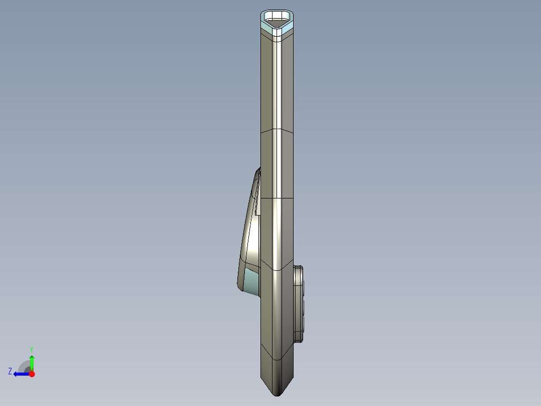 美国队长盾牌飞船右视图