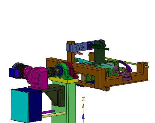电动翻转移动工装小车