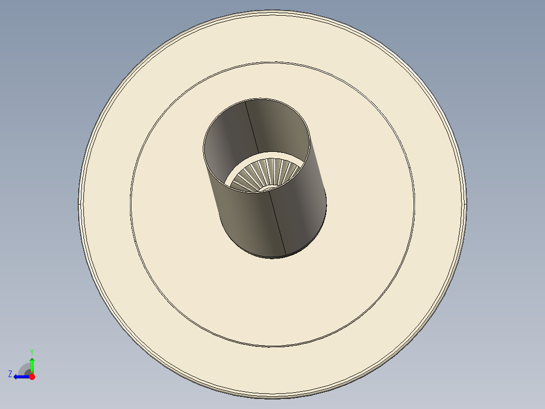 燃气轮机gasas-turbineas96---模型格式为 stp右视图