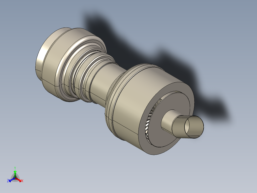 燃气轮机gasas-turbineas96---模型格式为 stp正等轴测图