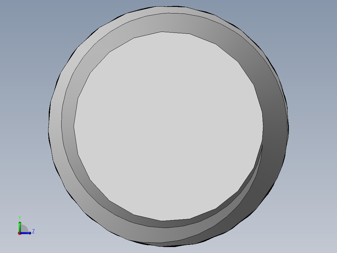 DIN 913-ISO 4026 固定螺钉-M8 L=20.SLDPRT左视图