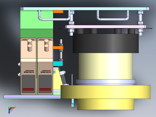 振动盘 外直径300 带直线送料器 200顺俯视缩略图