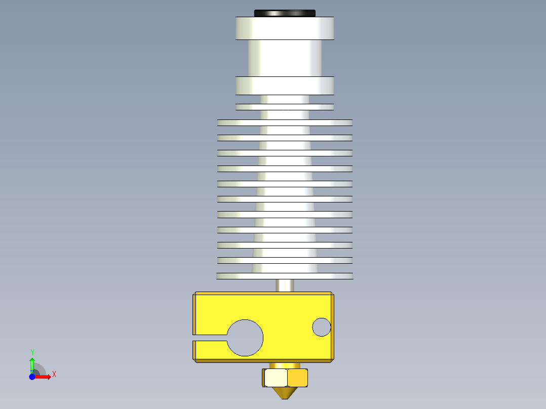 E3DV61.75mm全尺寸模型前视图