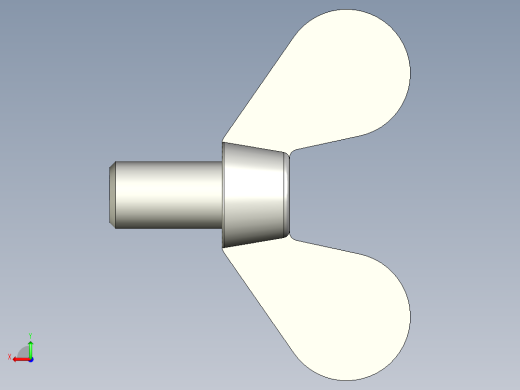 带耳螺钉-DIN_316_Wing_screws_12x1.75x20-14.7-19.5_65_4.9_33.5_12.stp后视缩略图