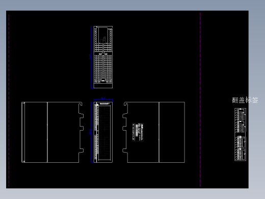 XG-E16X16YT外观尺寸图