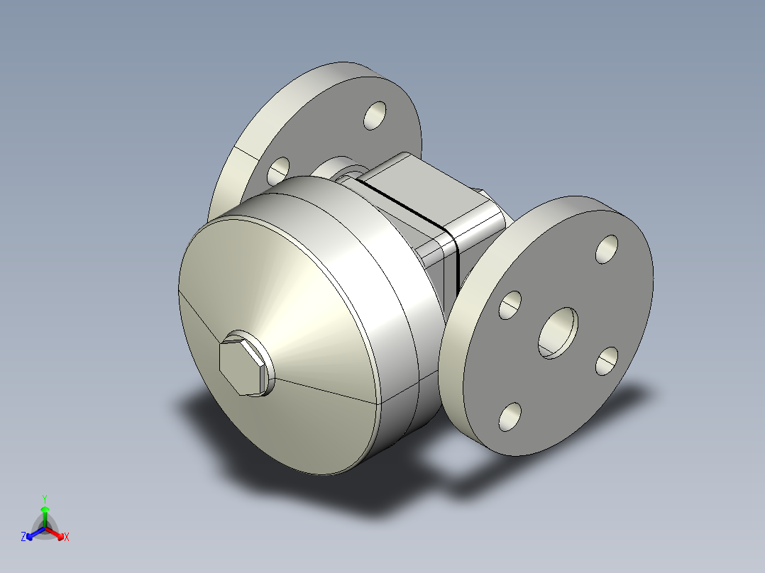 10DKMOCCP NO-DA 气动隔膜阀、常开型双作用，固定法兰，钻孔PN10 16。面对面根据EN 558-1 PVC-C