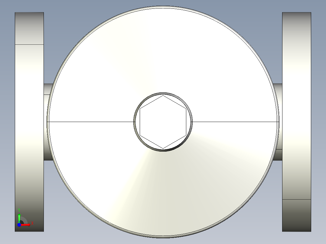 10DKMOCCP NO-DA 气动隔膜阀、常开型双作用，固定法兰，钻孔PN10 16。面对面根据EN 558-1 PVC-C前视图
