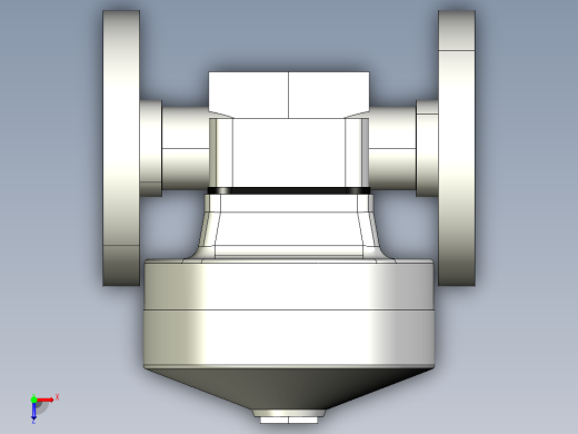 10DKMOCCP NO-DA 气动隔膜阀、常开型双作用，固定法兰，钻孔PN10 16。面对面根据EN 558-1 PVC-C俯视缩略图