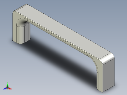取手(鋁合金)(B)MG-3D多系列多零件图纸模型