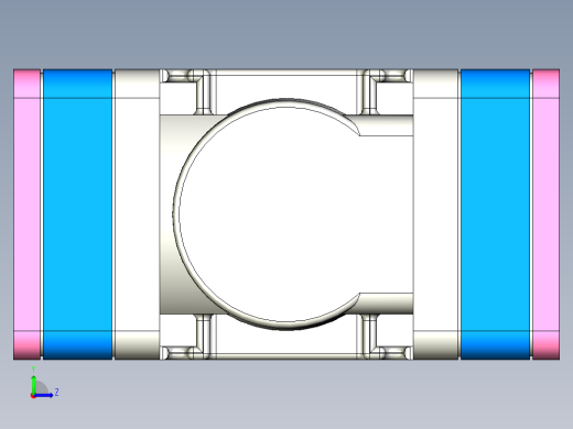 T2-01 高流量膜片泵（空气气体），最高达 66 LPM 自由流量 (5)系列图纸左视缩略图