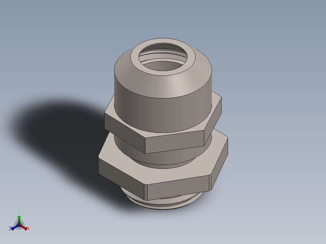 格兰头(7)正等轴测图