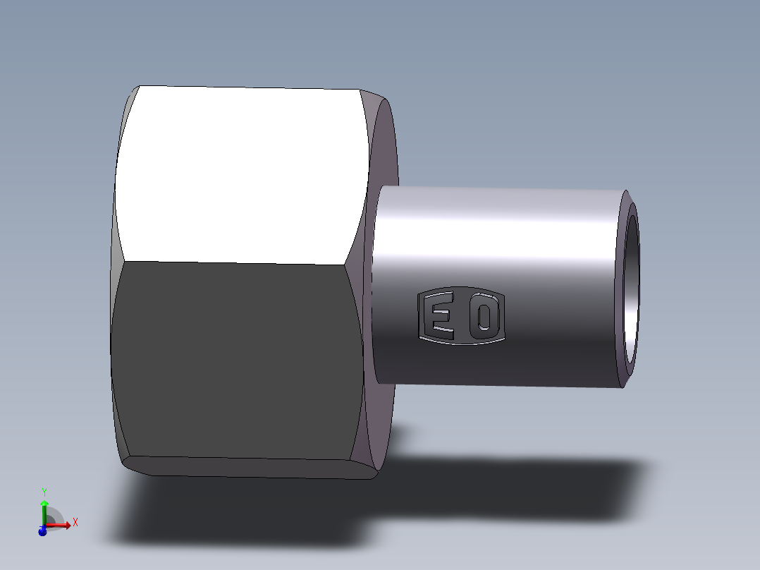 90度焊接接头、SKA16X2-主视图