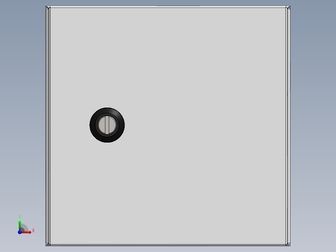 控制屏、屏幕(18)前视图